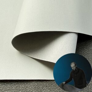 Gray Man Made Leather PU Leather Roll Material for Baby Crawling Mats Ground Cushioning Pads