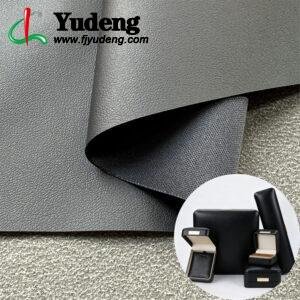 Black Man Made Leather PU Leather Material for Jewelry Boxes