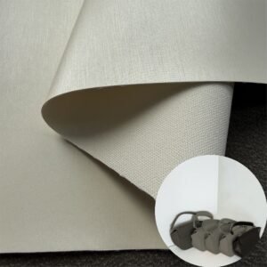 Beige Man Made Leather PU Leather Roll Material for Bags