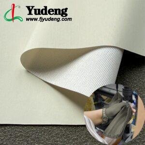 White Rexine PU Leather Roll Material for Shoes and Clothes (Label, Upper, Jacket etc.)