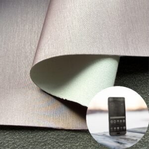 Purple Leather Fabric PU Leather Roll Material for Tablet Cases Phone Cover