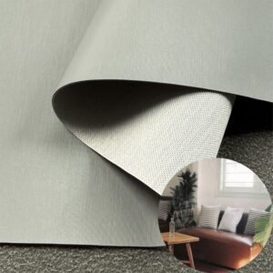 Gray Vegan Leather PU Leather Roll Material for Upholstery Furniture or Decoration (Sofas, Beds, Cabinets, Interior Wall etc.)