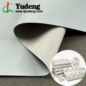 Morning Gray Man Made Leather PU Leather Material for Jewelry Boxes
