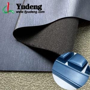 Pearl Dark Blue Faux Leather PU Leather Material for Jewelry Boxes