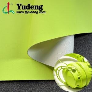 Green Rexine Leather PU Leather Material for Shoes (Base Material Customizable)