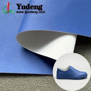 Royal Blue PU Leather from China PU Leather Material for Shoes