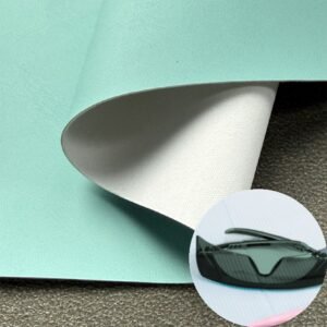 Blue Rexine PU Leather Roll Material for Massage Equipments Hair Styling Beauty Equipments