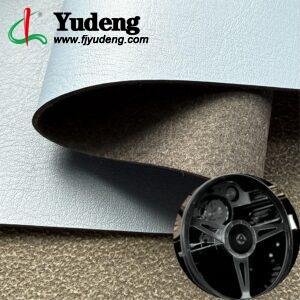 Blue Leatherette PU Leather Roll Material for Steering Wheel Cover