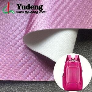 Pearl Pink PU Leather Material for Bags and Suitcases (Handbags, Backpacks, Luggage Cases