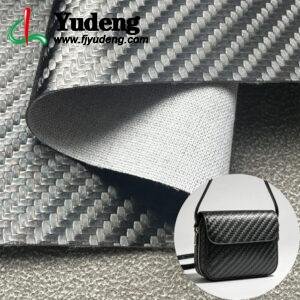 Black PU Leather Material for Bags and Suitcases (Handbags, Backpacks, Luggage Cases Etc.)