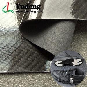 Material de couro sintético Rexine preto para interior de carros (embalado em rolos)