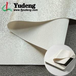Apricot Rexine Roll PU Leather Material for Electronic Devices (Accept Surface Finishing Customization)