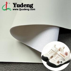 White Rexine Leather PU Leather Material for Package Box Cover