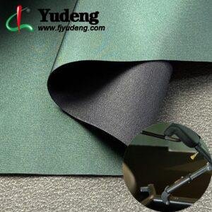 Green Leather Fabric PU Leather Roll Material for Gym Equipments (Sandbag, Boxing Gloves, Exercise Machines etc.)