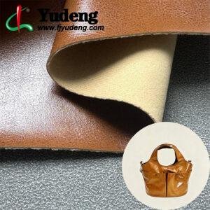 Material de piel sintética marrón para bolsos y maletas (bolsos de mano, mochilas, maletas, etc.).