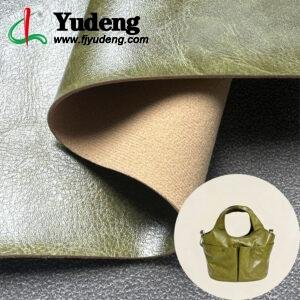 Bitter Tea PU Leather Material for Bags and Suitcases (Handbags, Backpacks, Luggage Cases