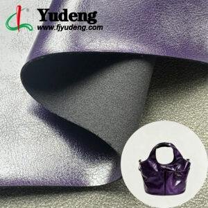 Purple PU Leather Material for Bags and Suitcases (Handbags, Backpacks, Luggage Cases Etc.)