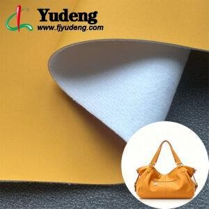 Yellow PU Leather Material for Bags and Suitcases (Handbags, Backpacks, Luggage Cases Etc.)