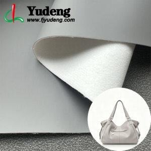 Gray PU Leather Material for Bags and Suitcases (Handbags, Backpacks, Luggage Cases Etc.)