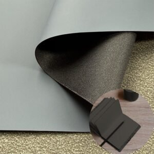 Blue Imitation Leather PU Leather Roll Material for Writing Notebook Cover Book Front Cover