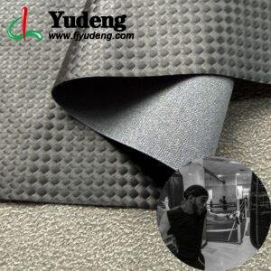 Black Fake Leather PU Leather Roll Material for Gym Equipments (Sandbag, Boxing Gloves, Exercise Machines etc.)