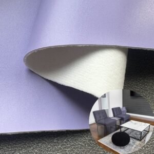 Purple Synthetic Leather PU Leather Roll Material for Upholstery Furniture or Decoration (Sofas, Beds, Cabinets, Interior Wall etc.)
