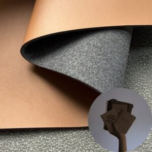 Brown Rexine Leather PU Leather Roll Material for Writing Notebook Cover Book Front Cover