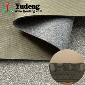 Green PU Coated Fabric PU Leather Roll Material for Upholstery Furniture or Decoration (Sofas, Beds, Cabinets, Interior Wall etc.)