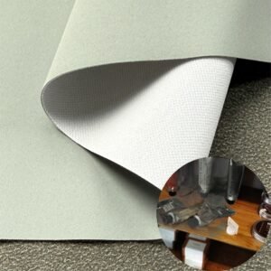 Gray Vegan Leather PU Leather Roll Material for Package Box Surface Cover (Jewelry Box, Cosmetic Box, Electronics Box etc.)