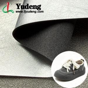 Silver Synthetic Leather PU Leather Material for Shoes (Accept OEM ODM Orders)