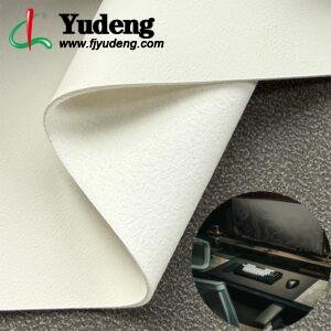 White Artificial Leather PU Leather Roll Material for Desk Pads Table Protection Mats