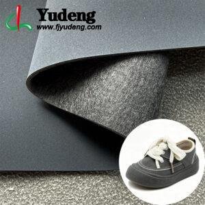 Dark Blue Faux Leather PU Leather Material for Shoes/Sneakers