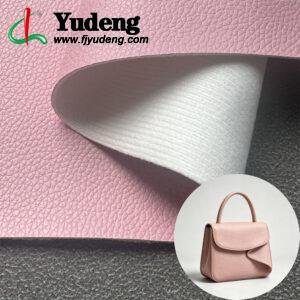 Pink PU Leather Material for Bags and Suitcases (Handbags, Backpacks, Luggage Cases Etc.)