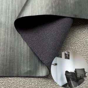 Black Artificial Leather PU Leather Roll Material for Upholstery Furniture or Decoration (Sofas, Beds, Cabinets, Interior Wall etc.)