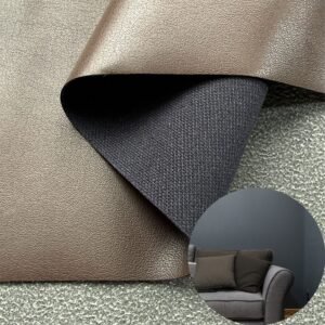 Brown Faux Leather PU Leather Roll Material for Upholstery Furniture or Decoration (Sofas, Beds, Cabinets, Interior Wall etc.)