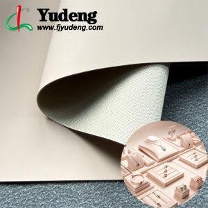 Skin Tone Synthetic Leather PU Leather Material for Jewelry Boxes