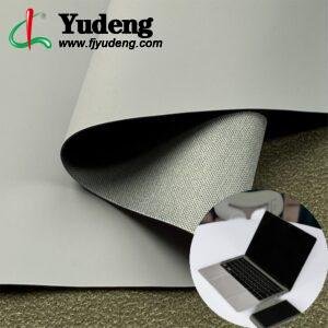 Silver Rexine PU Leather Roll Material for Writing Notebook
