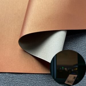 Orange Artificial Leather PU Leather Roll Material for Tablet Cases Phone Cover