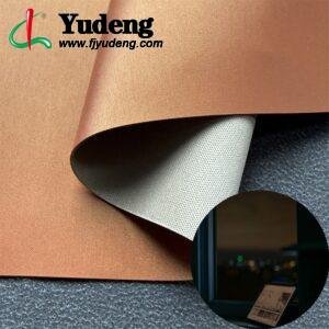 Bahan Gulungan Kulit Sintetis PU Oranye untuk Casing Tablet dan Pelindung Ponsel