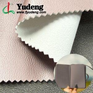 Pink Faux Leather PU Leather Roll Material for Writing Notebook Cover Book Front Cover