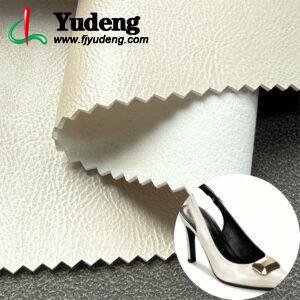 Beige Man Made Leather PU Leather Material for Shoes (Packed in Rolls)