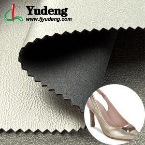 Pearl Gray Leatherette PU Leather Material for Shoes (Base Material Customizable)