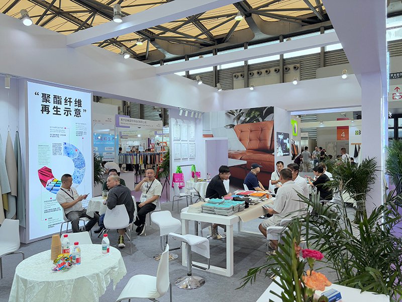 PU Leather Products at Shanghai Trade Show