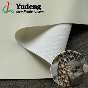 White Leatherette PU Leather Roll Material for Bags and Suitcases (Handbags, Backpacks, Luggage Cases etc.)
