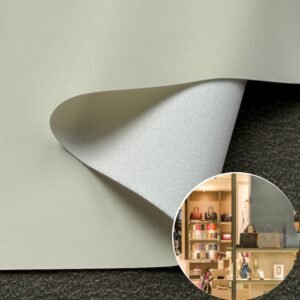 White Vegan Leather PU Leather Roll Material for Bags and Suitcases (Handbags, Backpacks, Luggage Cases etc.)
