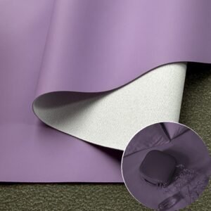 Purple Leatherette PU Leather Roll Material for Package Box Surface Cover (Jewelry Box, Cosmetic Box, Electronics Box etc.)