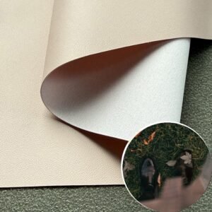 Pink Faux Leather PU Leather Roll Material for Shoes and Clothes (Sandal, Label, Upper, Jacket etc.)