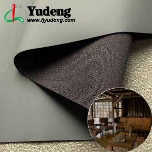 Gray Rexine Leather PU Leather Roll Material for Upholstery Furniture or Decoration (Sofas, Beds, Cabinets, Interior Wall etc.)