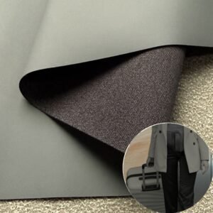 Gray Imitation Leather PU Leather Roll Material for Bags and Suitcases (Handbags, Backpacks, Luggage Cases etc.)