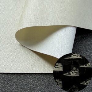 Beige Rexine Roll PU Leather Roll Material for Shoes and Clothes (Label, Upper, Jacket etc.)